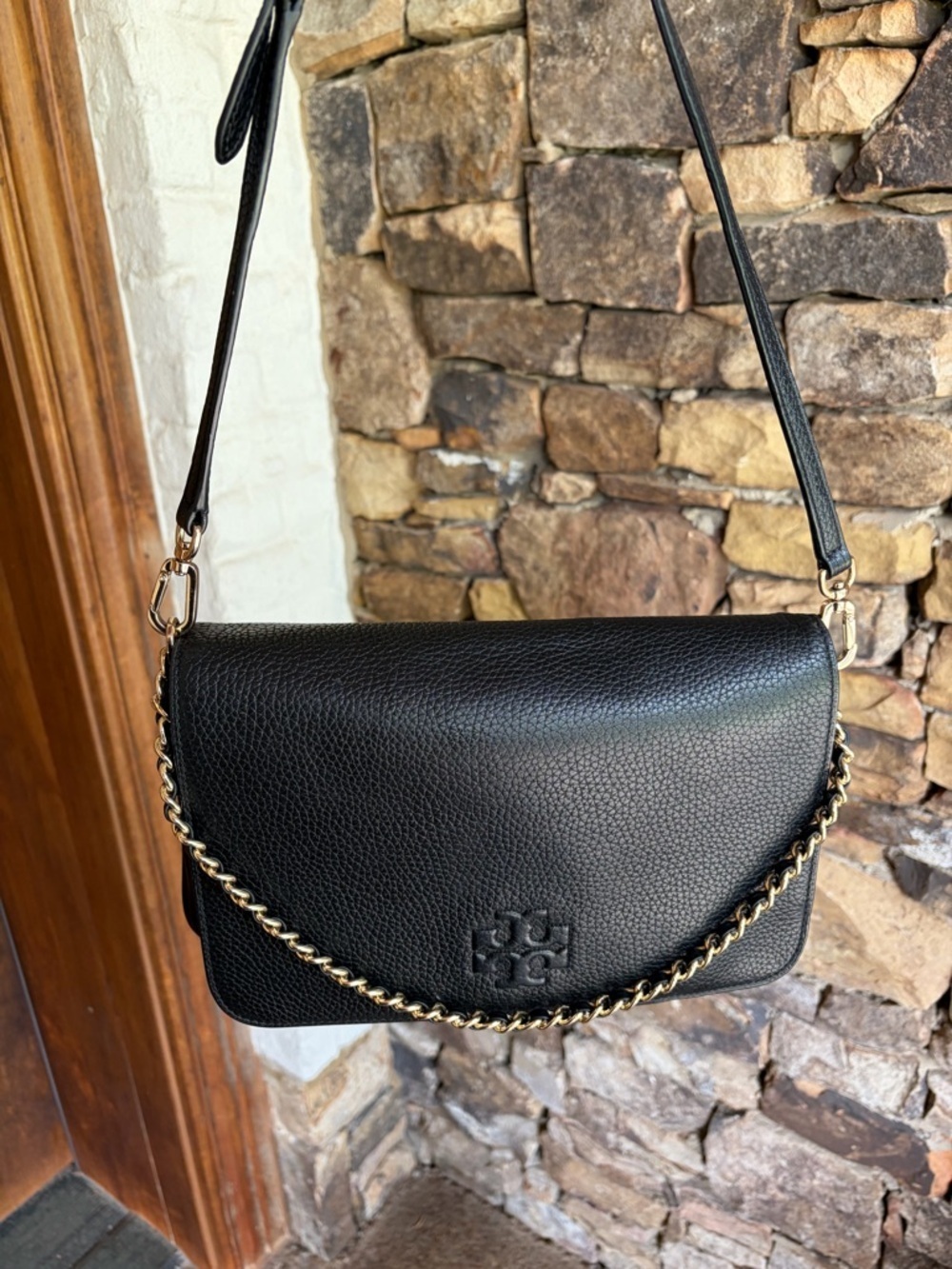 Tory Burch Thea Clutch Crossbody Bag - Picture 14 of 15
